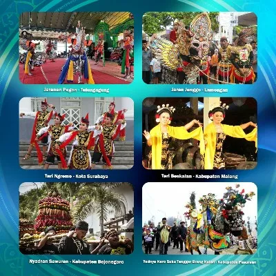 12 Karya Budaya Jatim Resmi Jadi WBTb Nasional