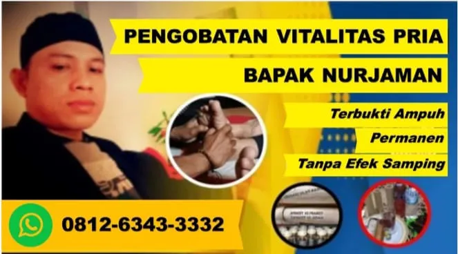 Pengobatan Alat Vital Cilacap Bapak Nurjaman