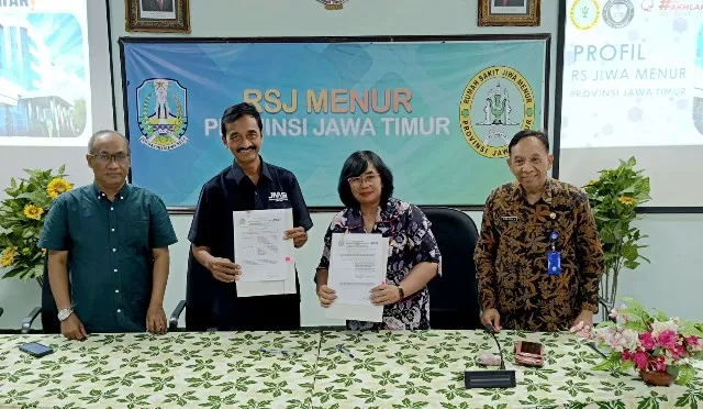 Buka Layanan Umum, RSJ Menur Kerjasama Dengan JMSI Jatim