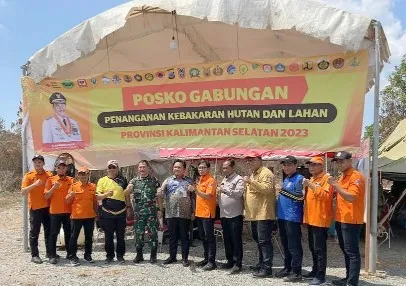 Gubernur Khofifah Kirim Bantuan untuk Penanganan Kabut Asap Karhutla