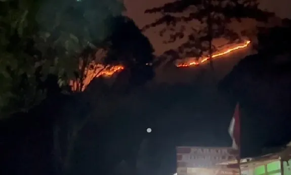 Relawan LPBI NU Bergerak Cepat, Petakan Jalur Api di Gunung Penanggungan 