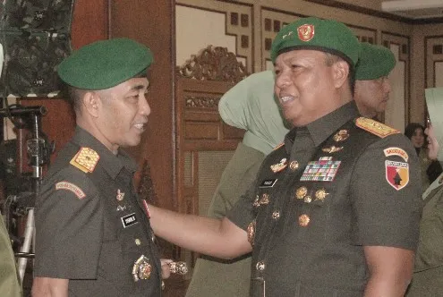 Jabatan Pati dan 5 Pamen di Kodam V Brawijaya Diserahterimakan