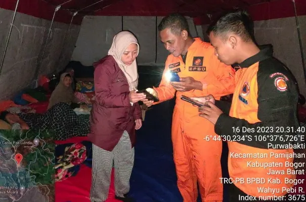 463 Warga Kabupaten Bogor Mengungsi Khawatir Terjadi Gempa Susulan 