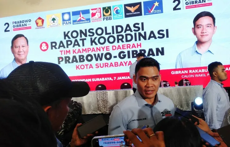 Cahyo Ajak Caleg Partai Koalisi Tebalkan Kemenangan Prabowo Gibran di Jatim