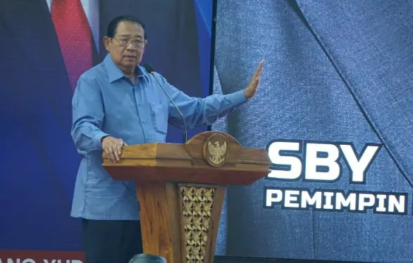 Pemilu Tinggal Tiga Pekan, SBY Minta Caleg Gaspol Menangkan Demokrat