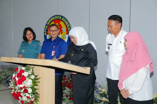  Gubernur Khofifah Resmikan Asrama Pulau Mandangin SMAN Taruna Nala Malang