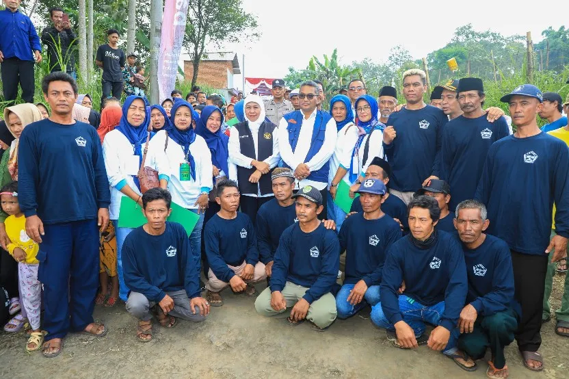 Gubernur Khofifah Launching Pembangunan SPAM Singosari
