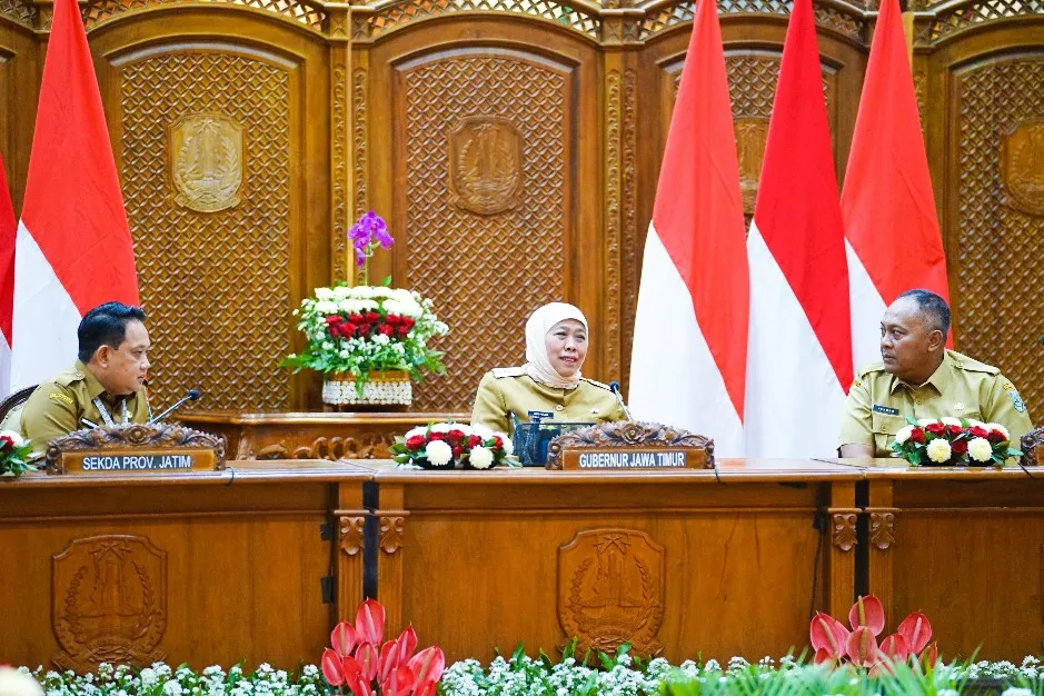 Gubernur Khofifah Komitmen Wujudkan Good Governance dan Clean Government