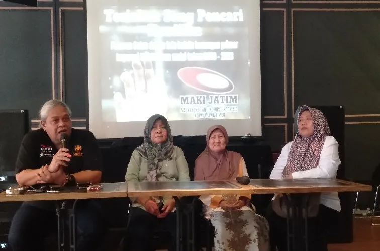 MAKI JATIM Dampingi Tiga Wanita Tua Pencari Keadilan