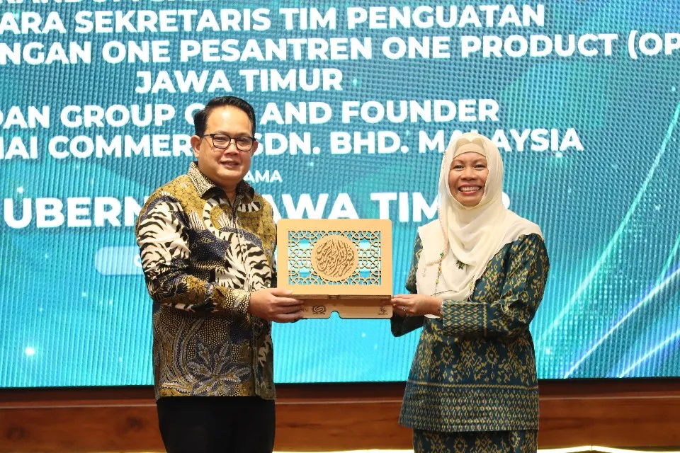 OPOP Jatim & Serunai SDN Malaysia MoU Saling Pengertian 