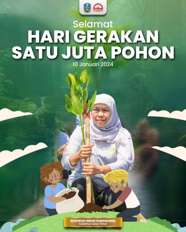 Gubernur Khofifah Gencarkan Gerakan Sedekah Oksigen Untuk Masyarakat