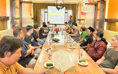 Produsen Senapan Angin di Blitar Gelar Deklarasi Pemilu Aman dan Damai