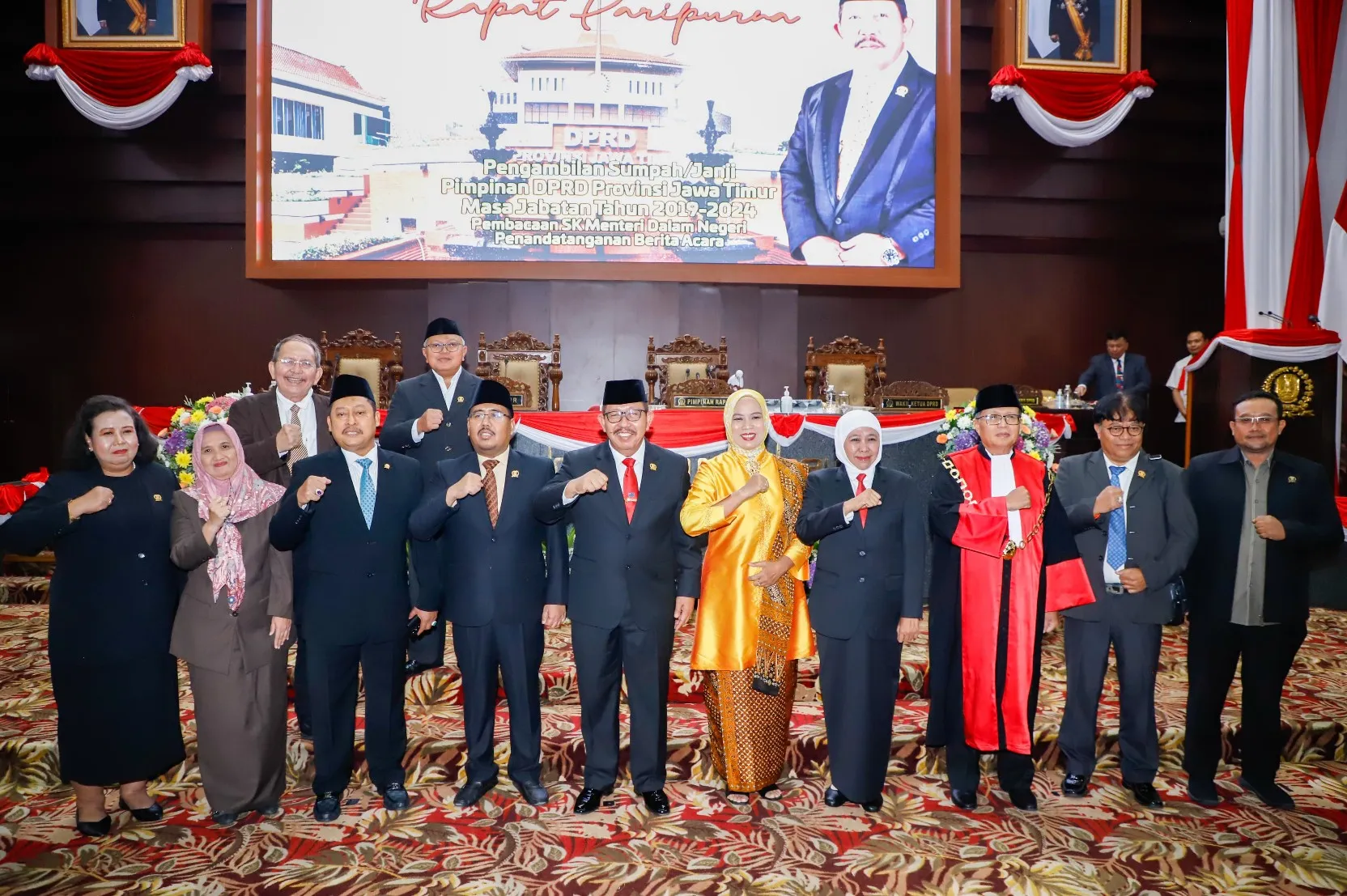 Khofifah: Capaian Kinerja Pemprov Jatim Thn 2022 Tembus 97,70 Persen