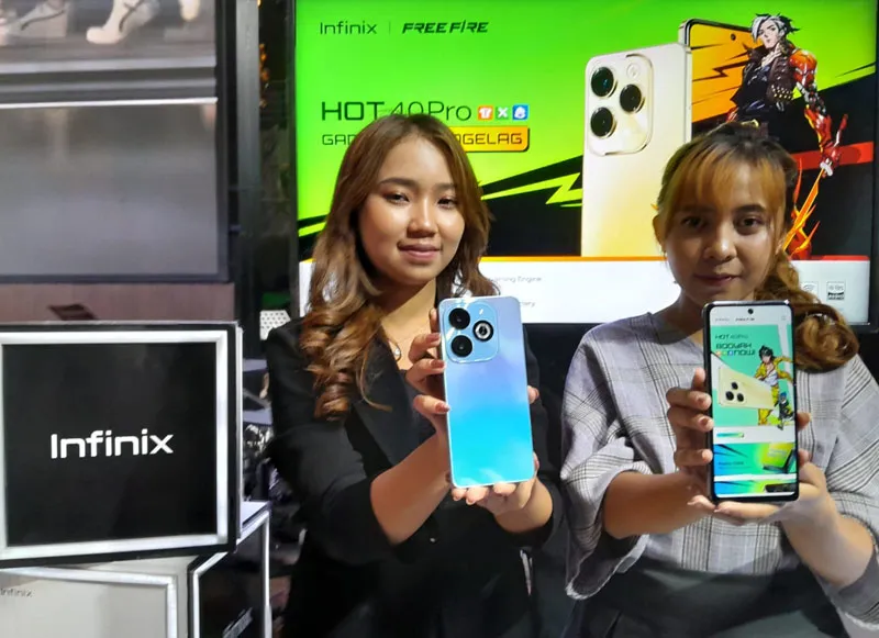 Infinix Luncurkan Infinix Hot 40 Pro dan Hot 40i
