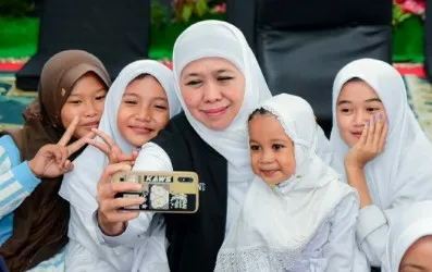 Khofifah Ajak Seluruh Elemen Tingkatkan Kepedulian dan Cegah Perundungan