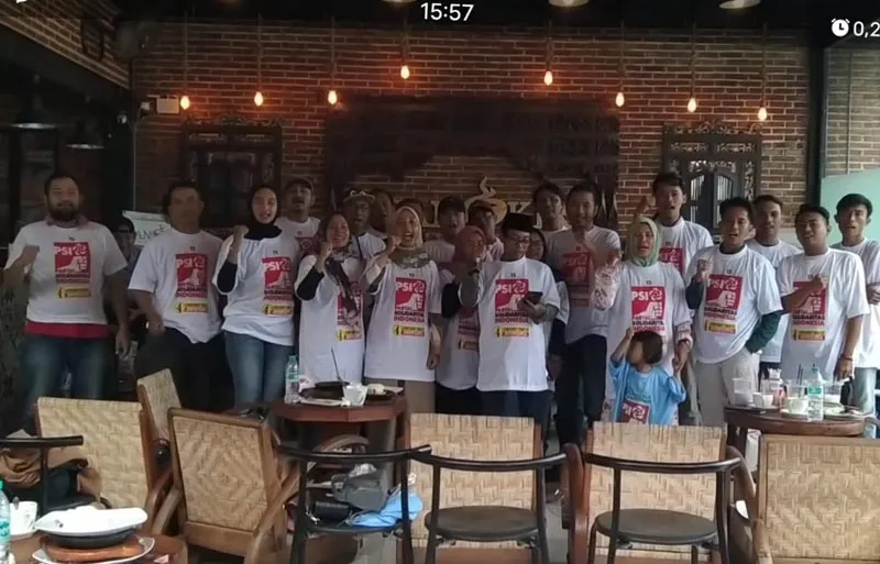 Relawan KAJI GAWAT Serukan Kawal Kemenangan PSI dan Prabowo-Gibran