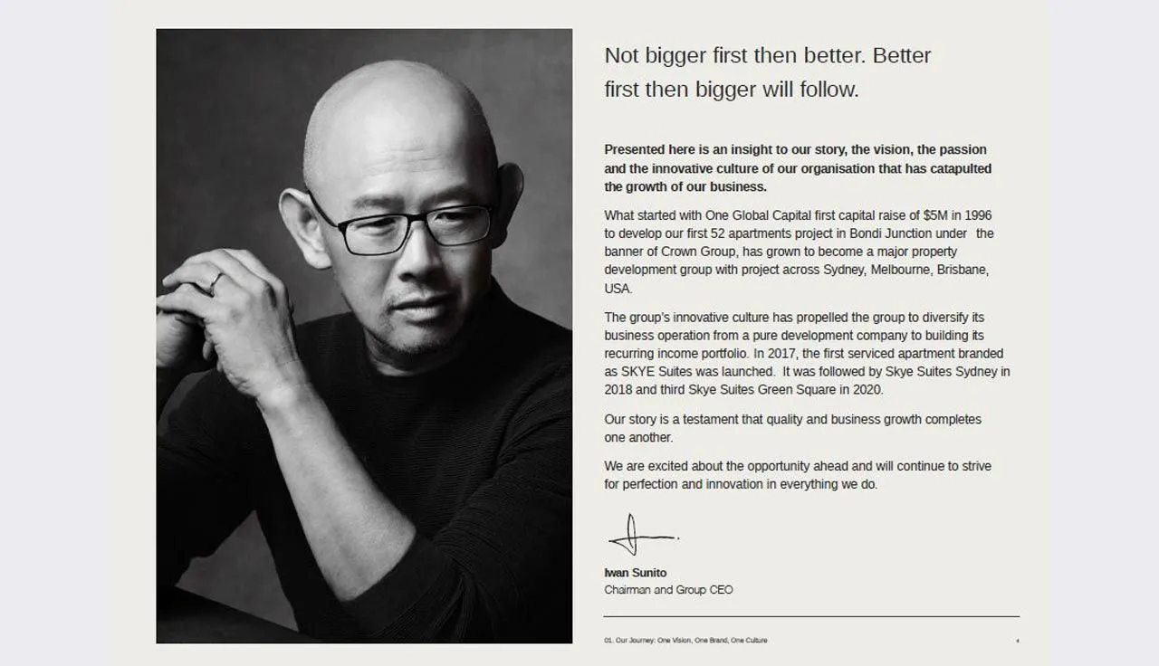 Tahun 2024 Titik Balik Founder dan CEO ONE Global Capital Iwan Sunito