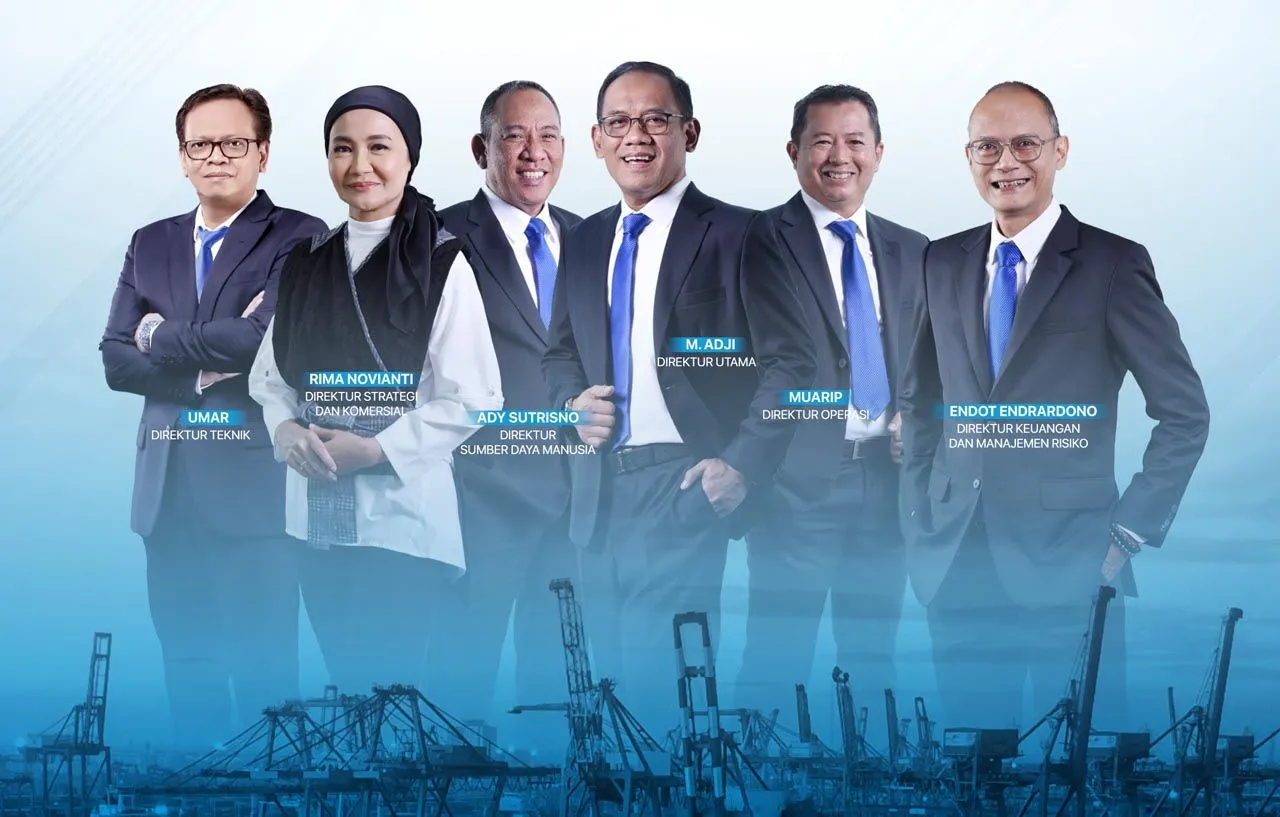 Jajaran Direksi Subholding Peti Kemas Pelindo Dirombak