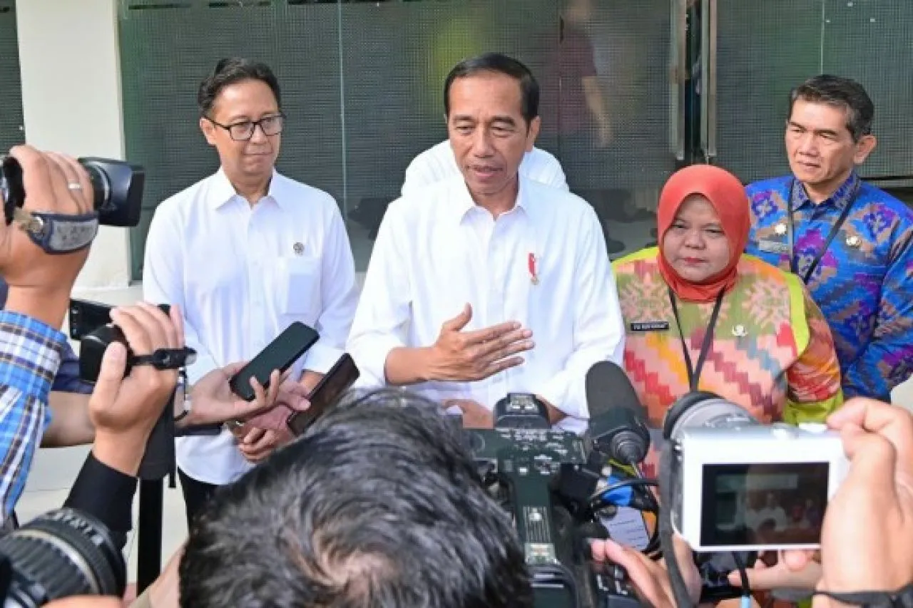 Presiden Jokowi Apresiasi Kinerja KPU Dalam Rekapitulasi Suara Pemilu 2024