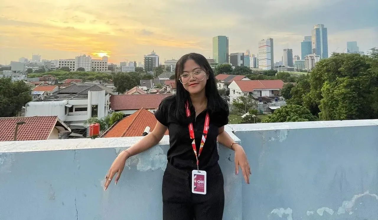 Najlaa Putriherva Widodo Ikuti Magang MSIB di CNN