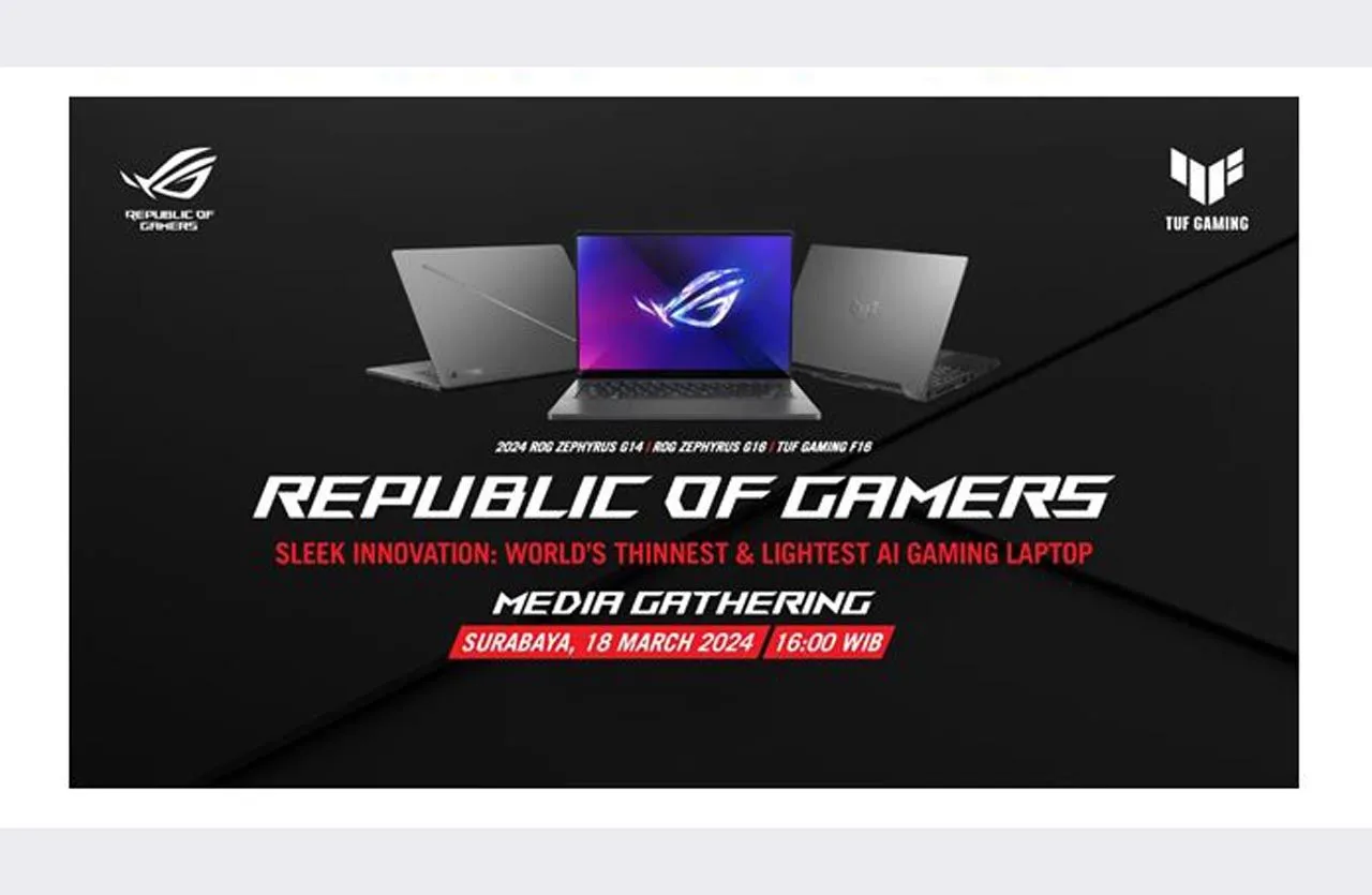 Gaming Laptop dengan Layar OLED Paling Tipis dan Ringan di Dunia, ROG Zephyrus G14 dan G16