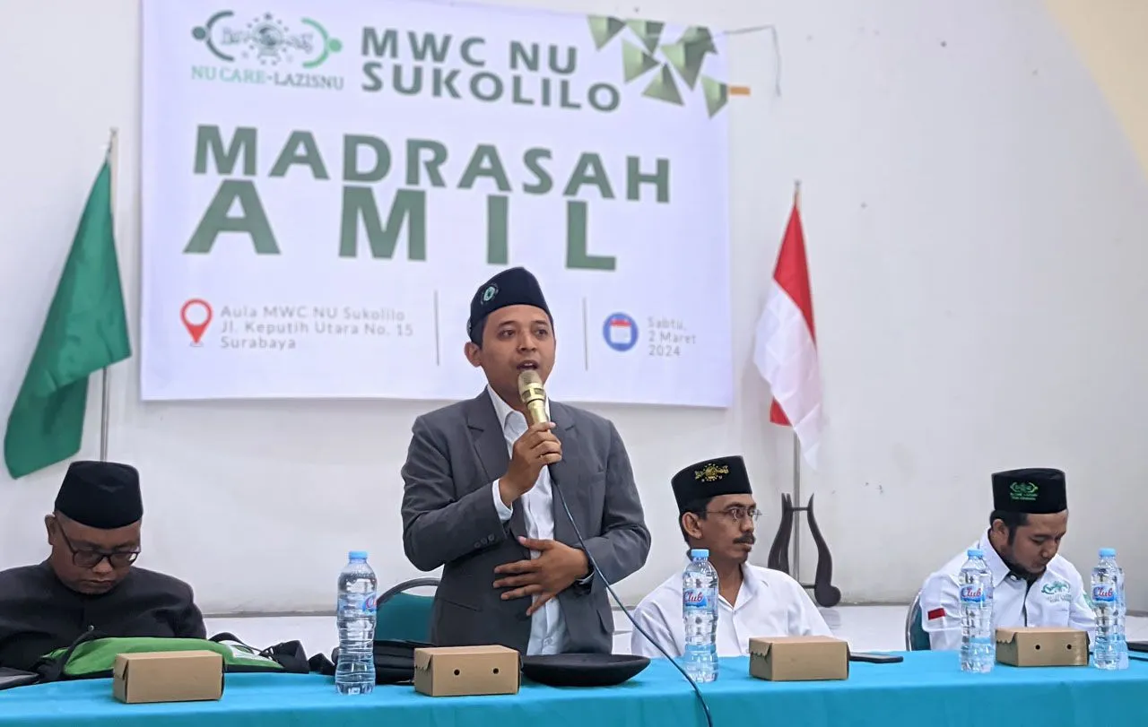 Lazisnu Surabaya dan MWC NU Sukolilo Gelar Madrasah Amil Persiapan Ramadan