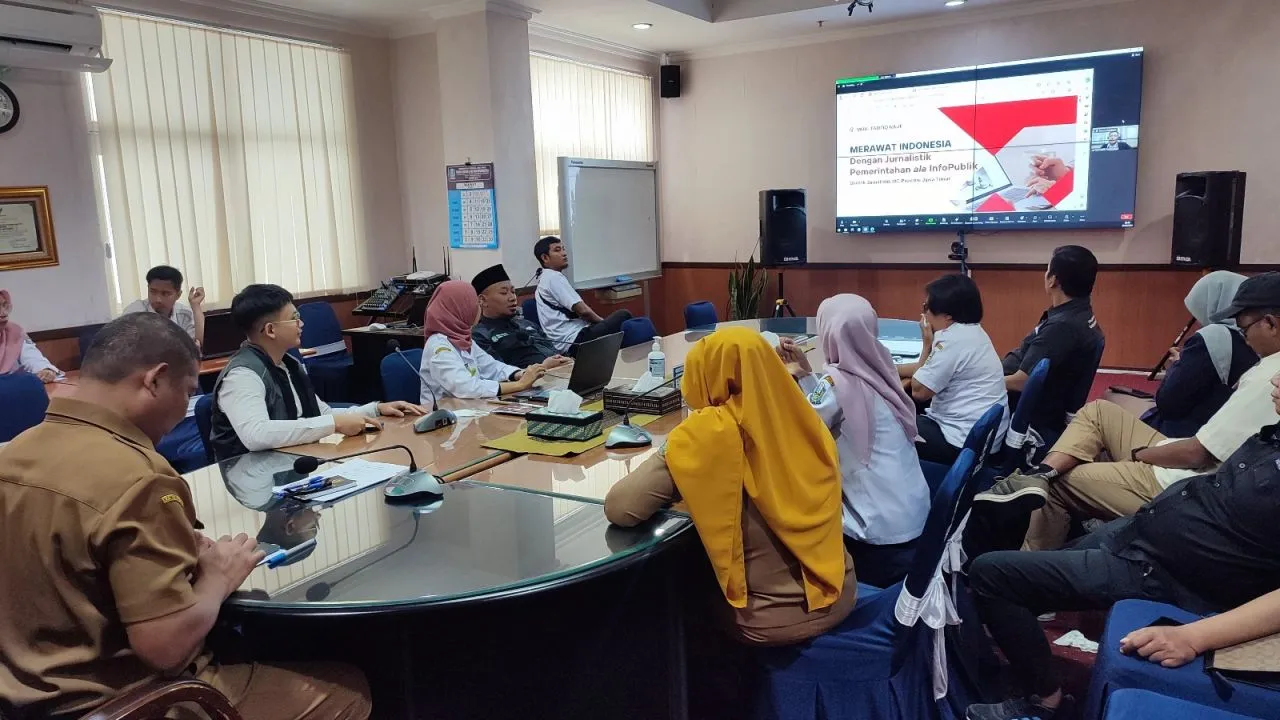 Merawat Indonesia dengan Jurnalistik Pemerintahan ala Kominfo Newsroom