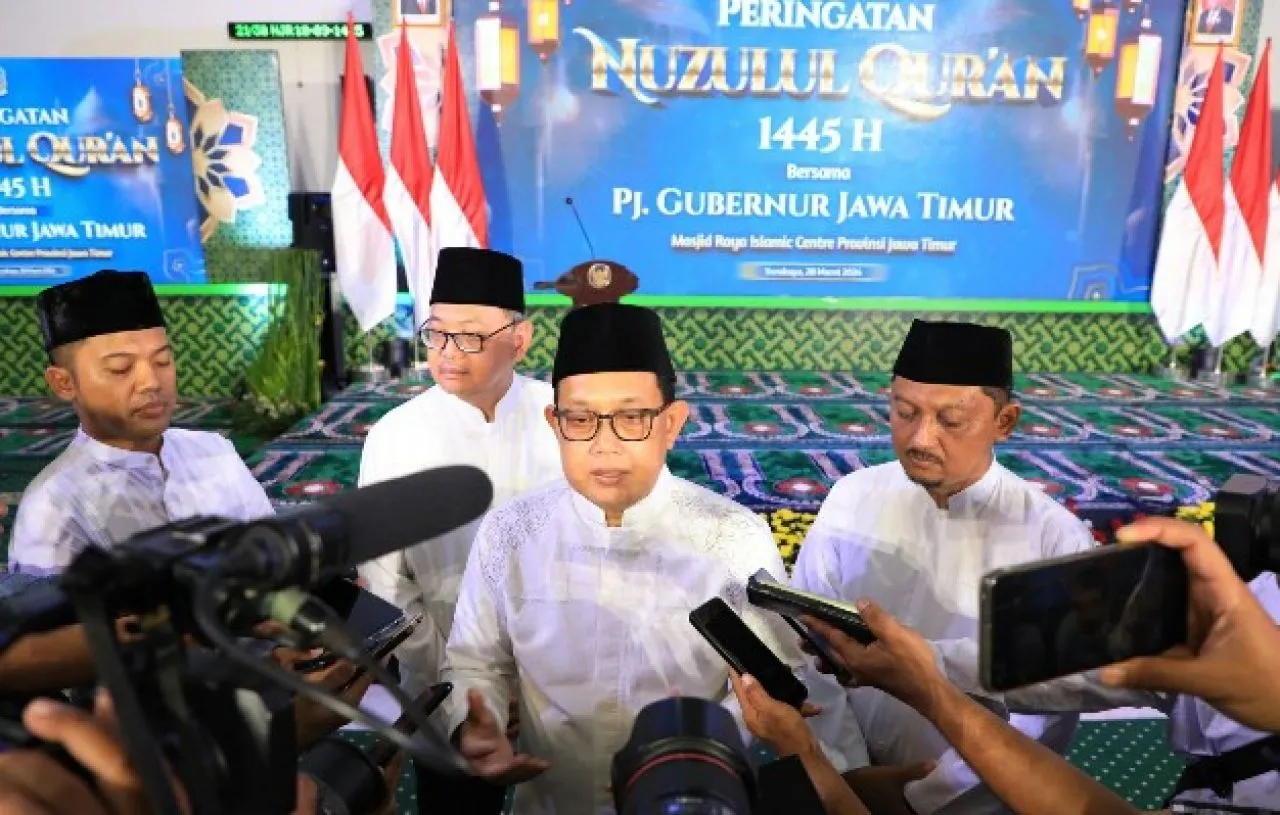 Pj. Gubernur Adhy Ajak ASN dan Masyarakat Giatkan Tadarus dan Cinta Al Qur'an