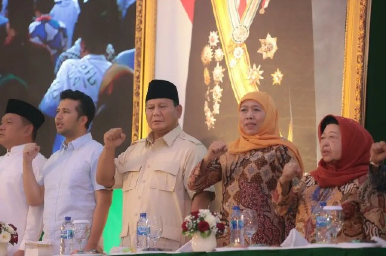 Khofifah Imbau Tak Ada Euforia Berlebihan, Syukuri Kemenangan Prabowo-Gibran