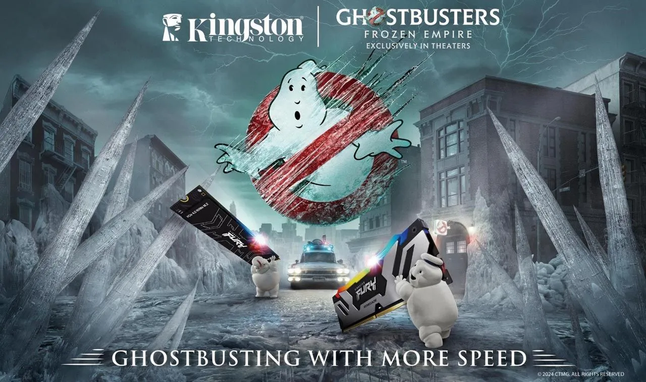 Raih Kesempatanmu untuk Memenangkan Konsol PS5 dan Hadiah Eksklusif Kingston x Ghostbusters