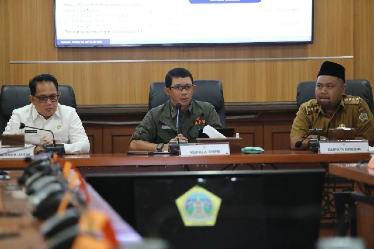 Kepala BNPB Pimpin Rakor Penanganan Gempa di Provinsi Jawa Timur