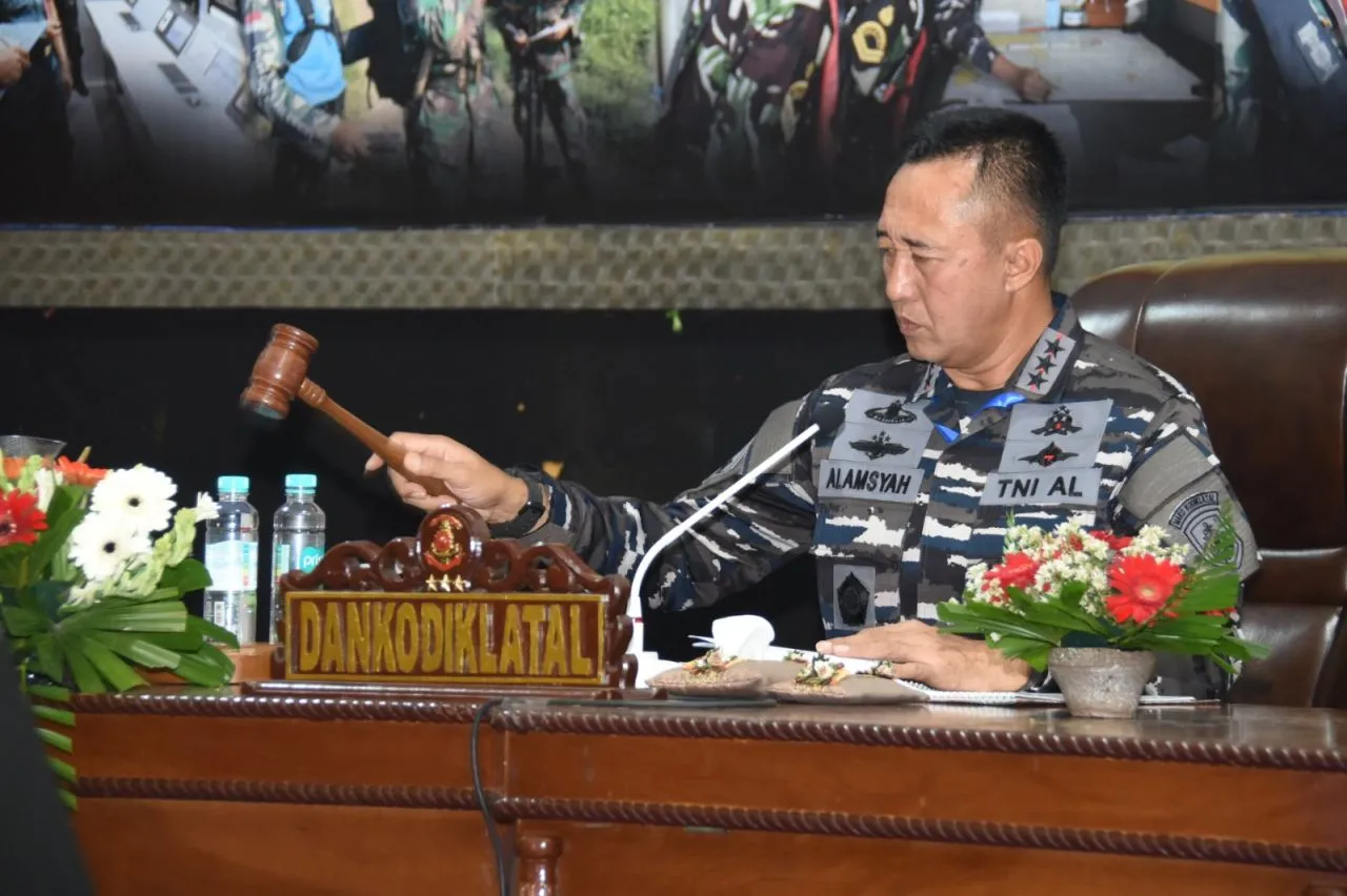 Rasko Kodiklatal Sampaikan Pokok-Pokok Kebijakan Dankodiklatal Tahun 2024