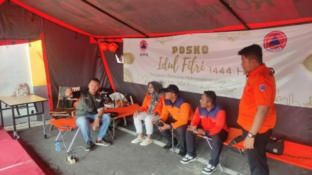 Posko Siaga Musim Lebaran BPBD Jatim Berakhir Pukul 24.00 WIB Hari Ini