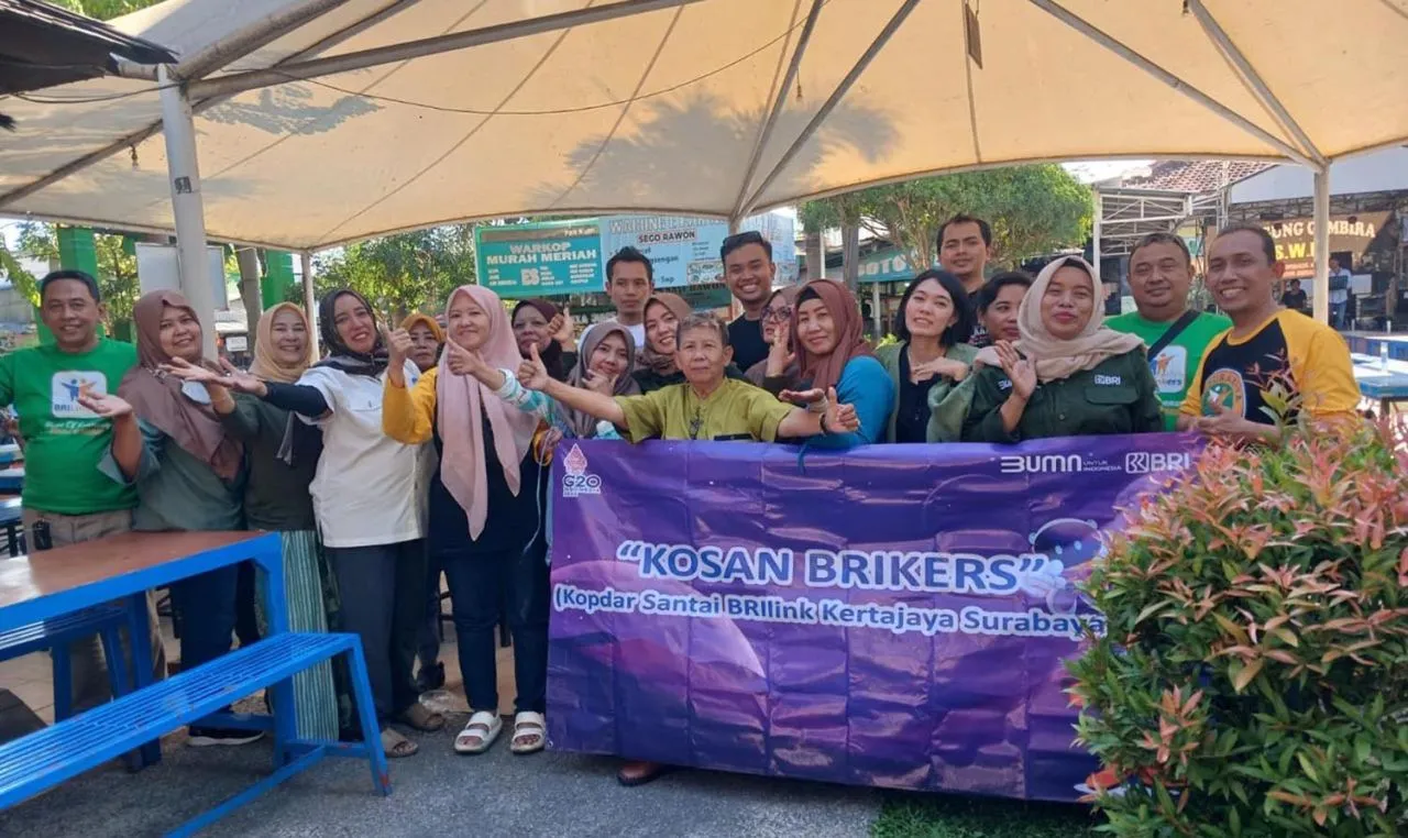 Pererat Silaturahmi, BRI BO Kertajaya Gelar Gathering Bersama Agen BRIlink