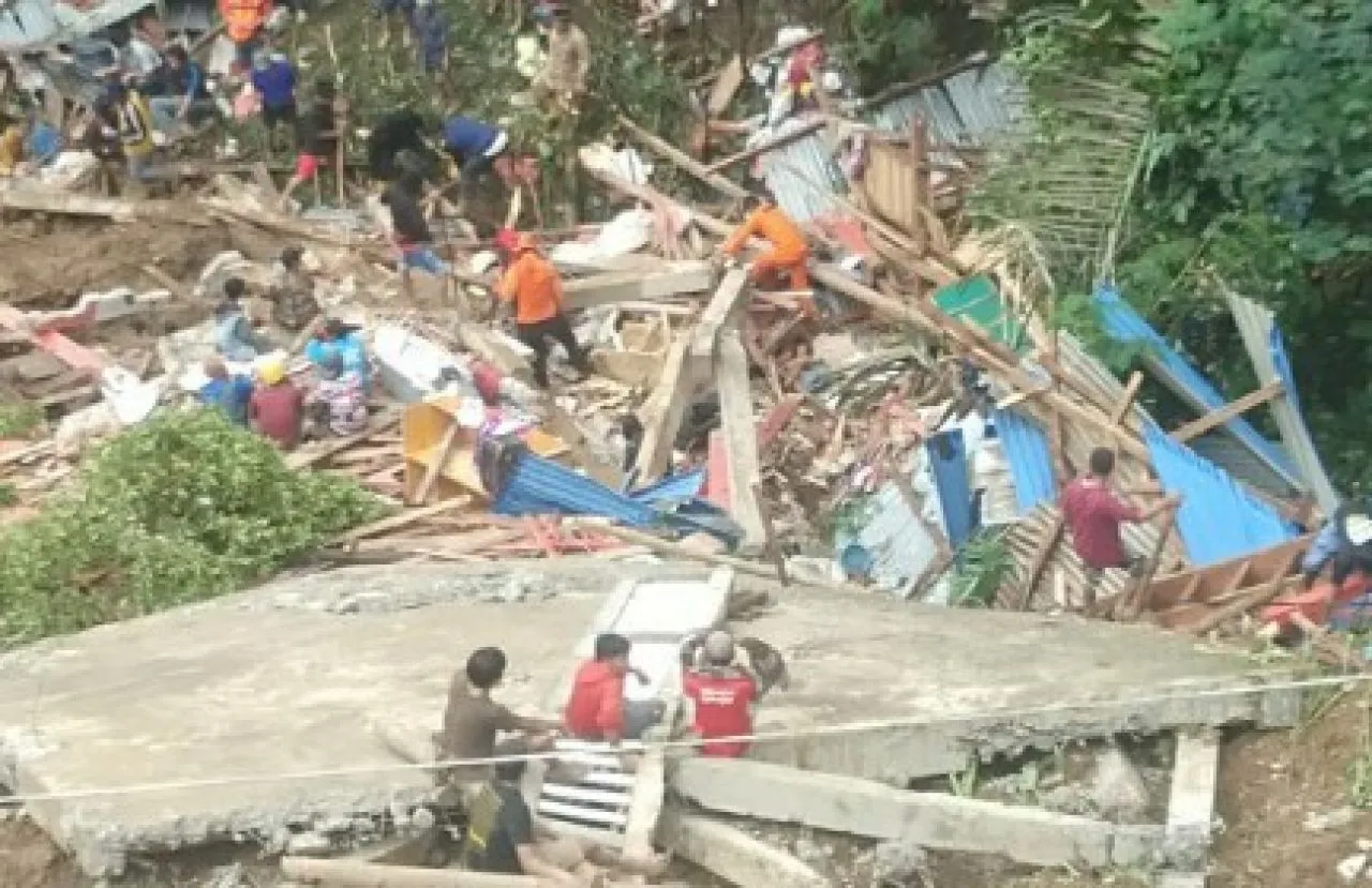 Sebanyak 14 Orang Meninggal Akibat Tanah Longsor di Tana Toraja
