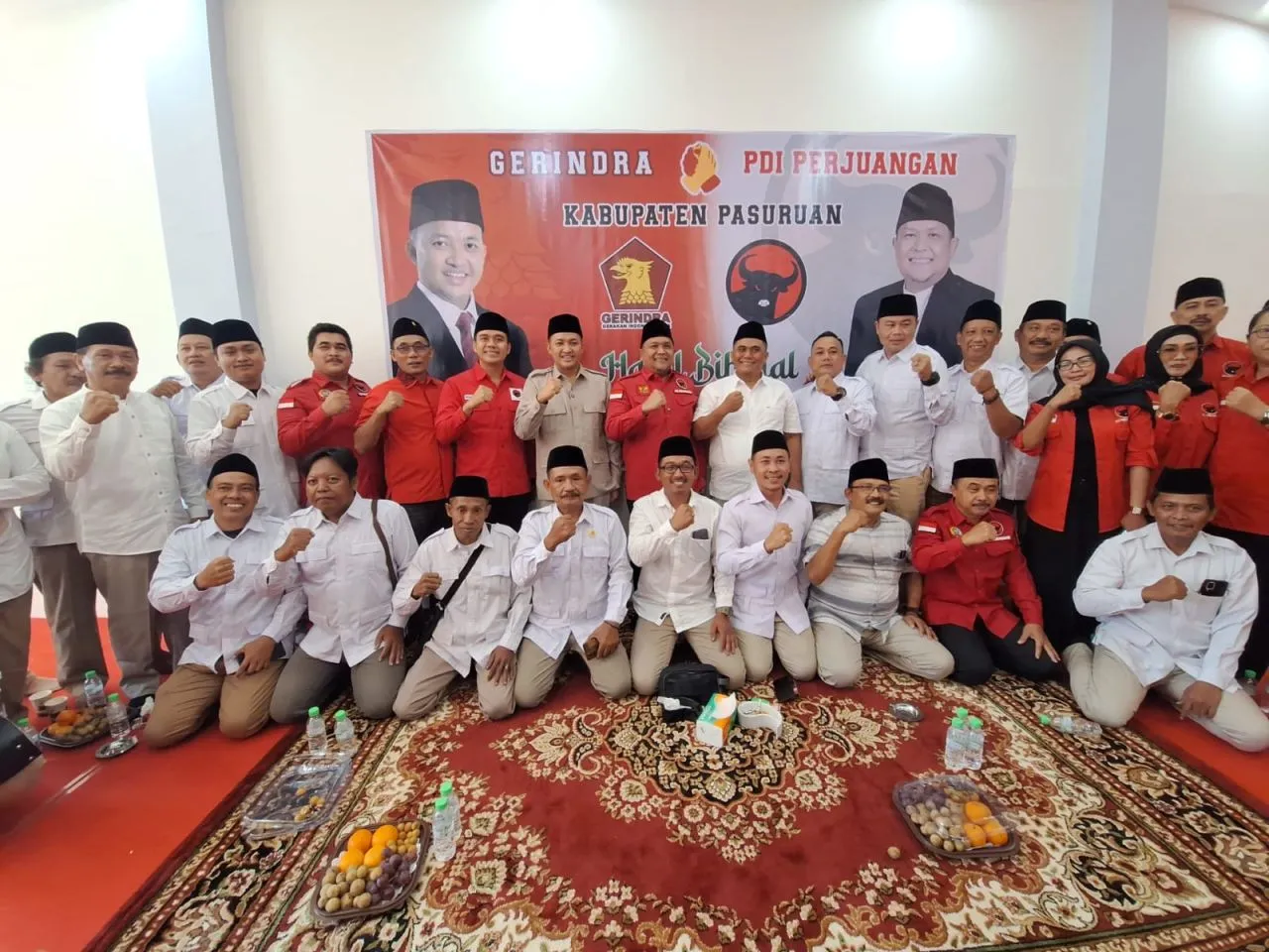 Gerindra Bersama PDI Perjuangan Siap Menangkan Pilkada Pasuruan