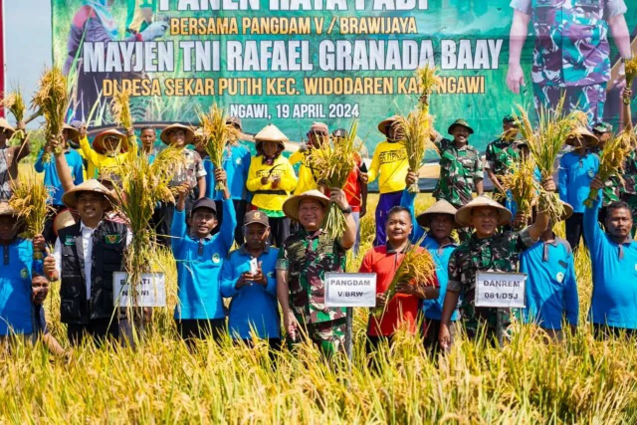 Tingkatkan Ketahanan Pangan: Panen Raya Serentak di Propinsi Jawa Timur