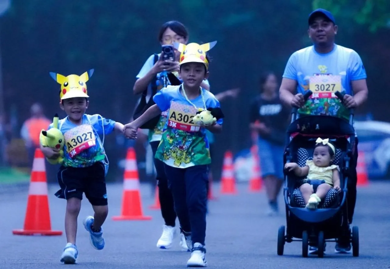 Pendaftaran Pokemon Run 2024 Surabaya, Dibuka Pekan Ini
