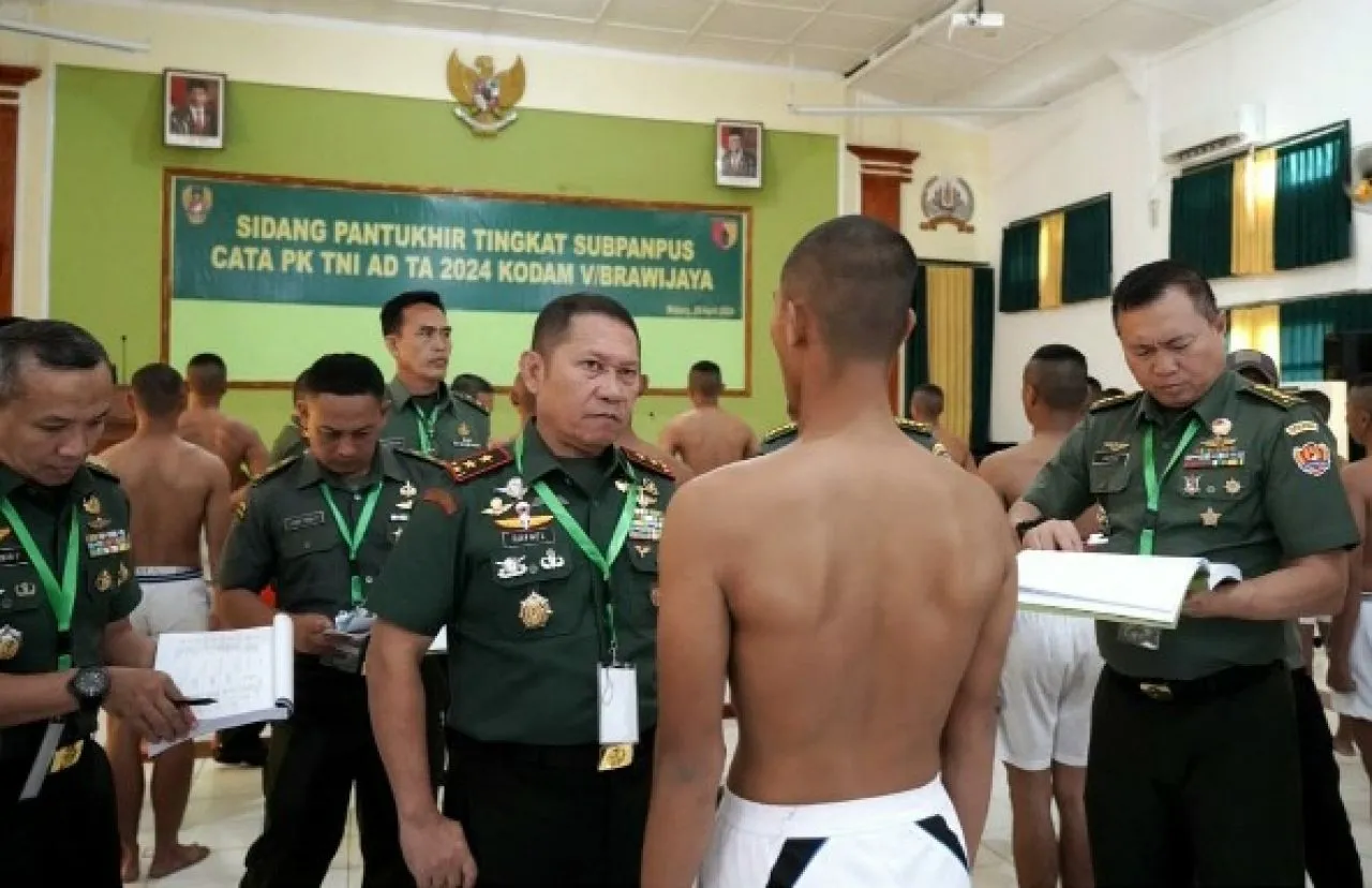 Mayjen TNI Rafael Pimpin Sidang Pantukir Cata TNI-AD
