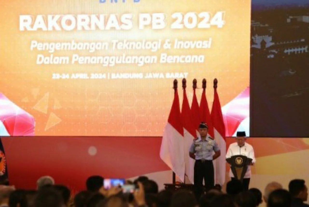 Wapres Buka Rakornas Penanggulangan Bencana 2024