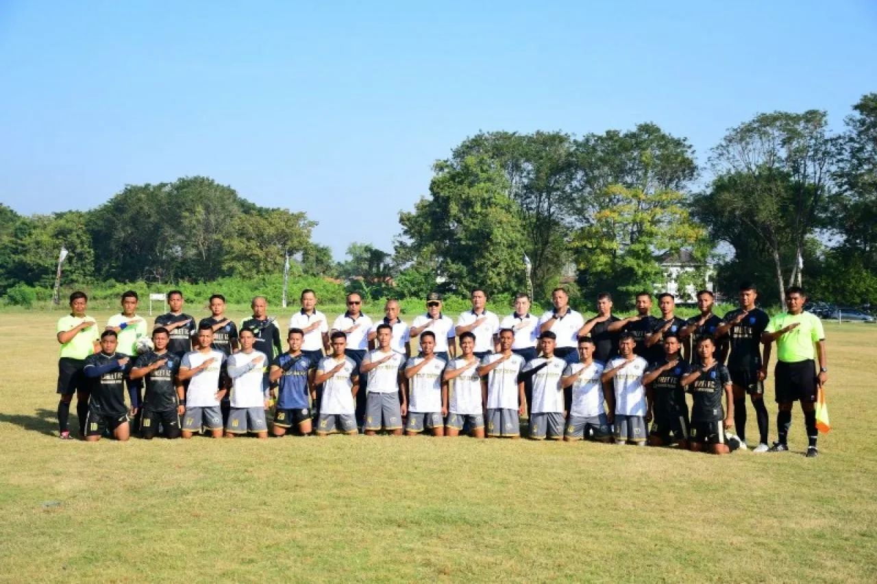 Danpuspenerbal Saksikan Laga Final Danpuspenerbal Cup 2024, Wing Udara 2 Vs Tim Fasharkan Pesud
