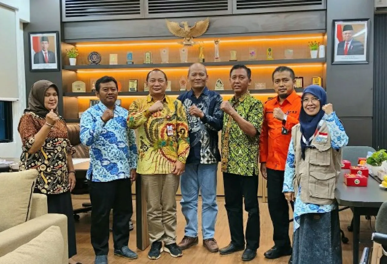 Kunjungi BPBD, Ikatan Guru Jatim Ikhtiar Rintis Kolaborasi Penguatan SPAB