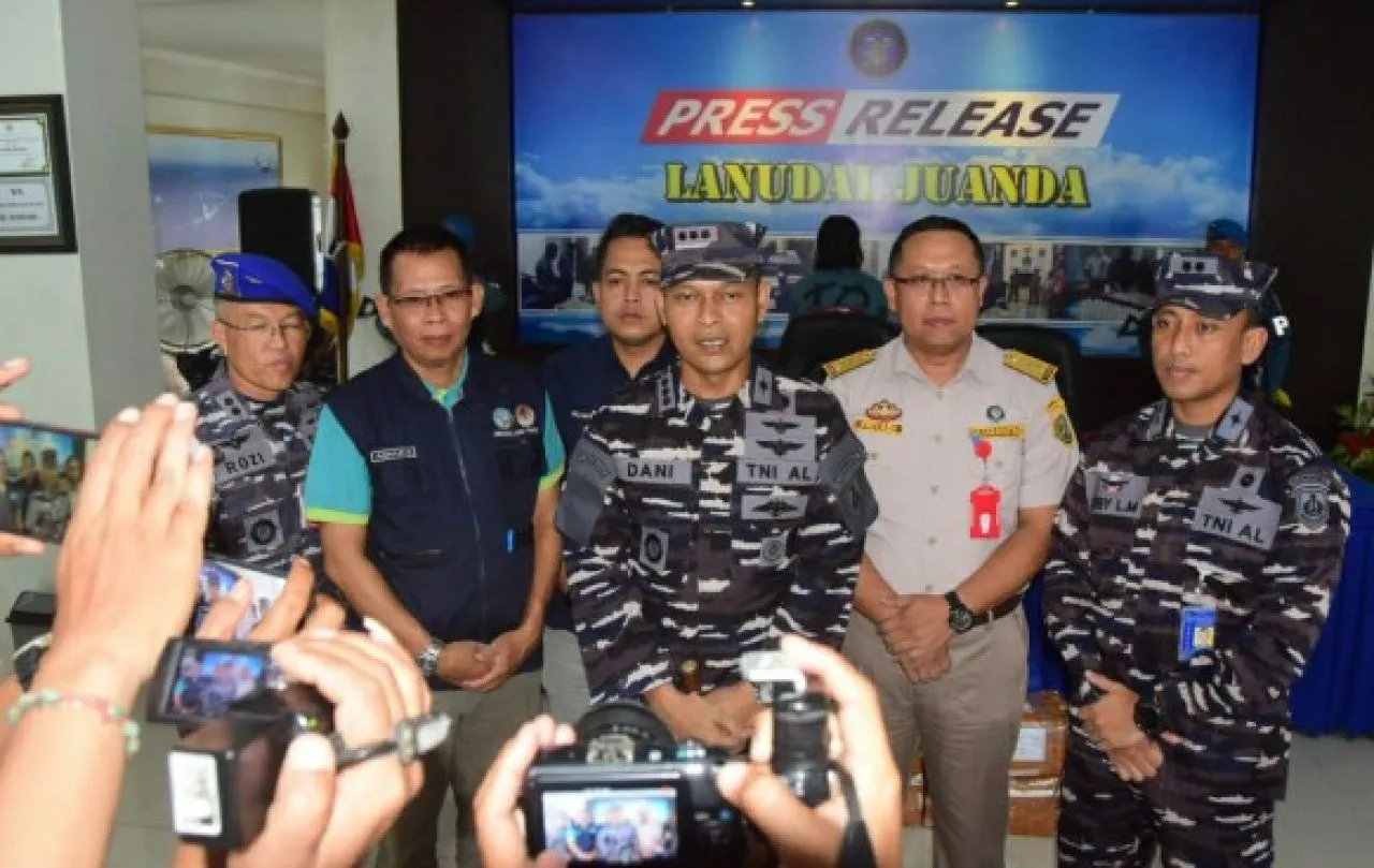 TNI AL Gagalkan Upaya Penyelundupan 8 Box Terumbu Karang Dilindungi