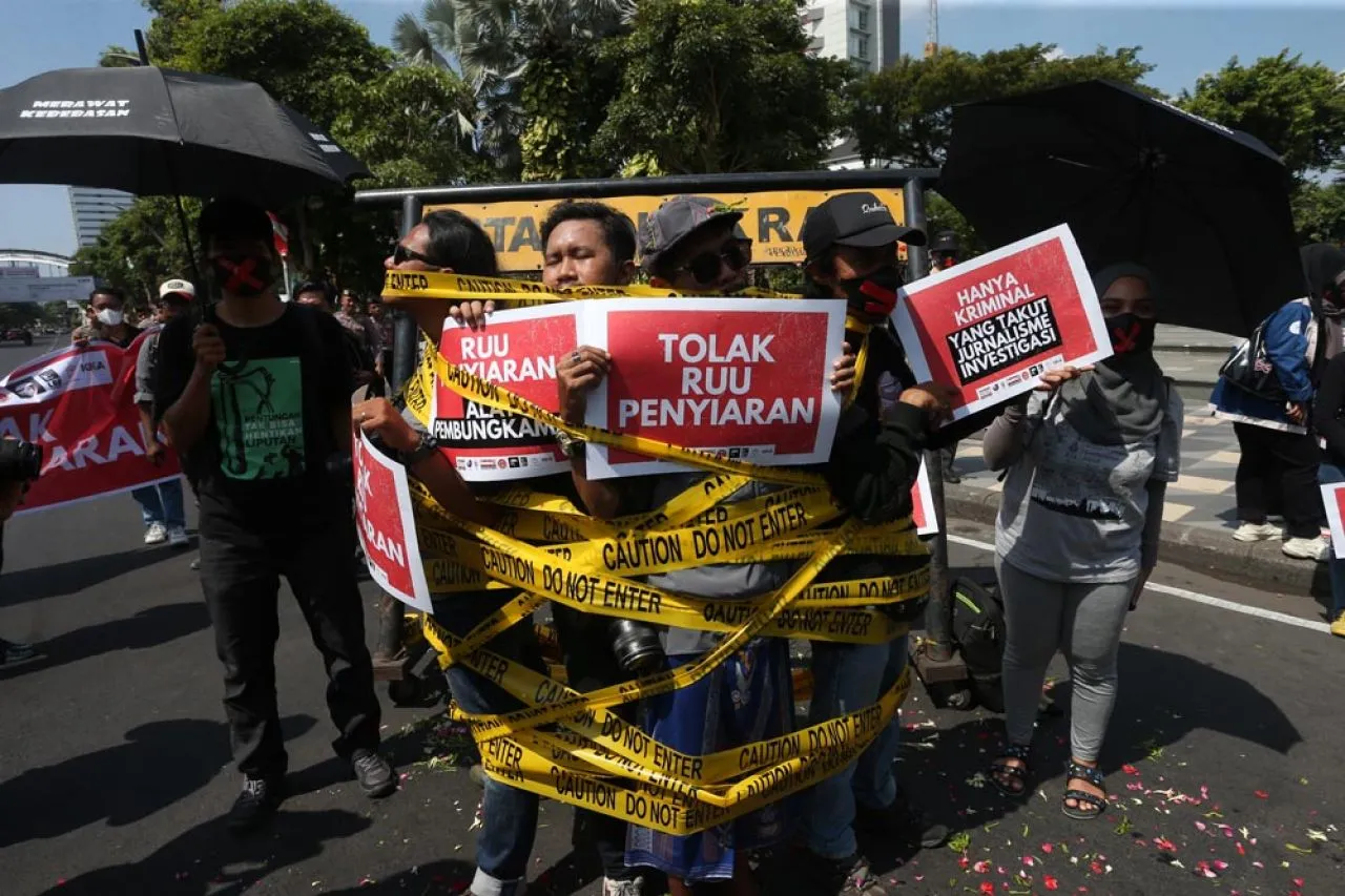 Tolak RUU Penyiaran