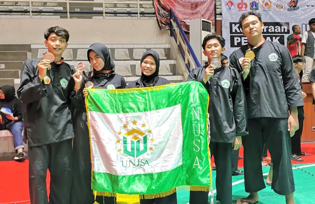 Mahasiswa Keperawatan Unusa Raih Juara Pencak Silat Diajang Jakarta National Championship II