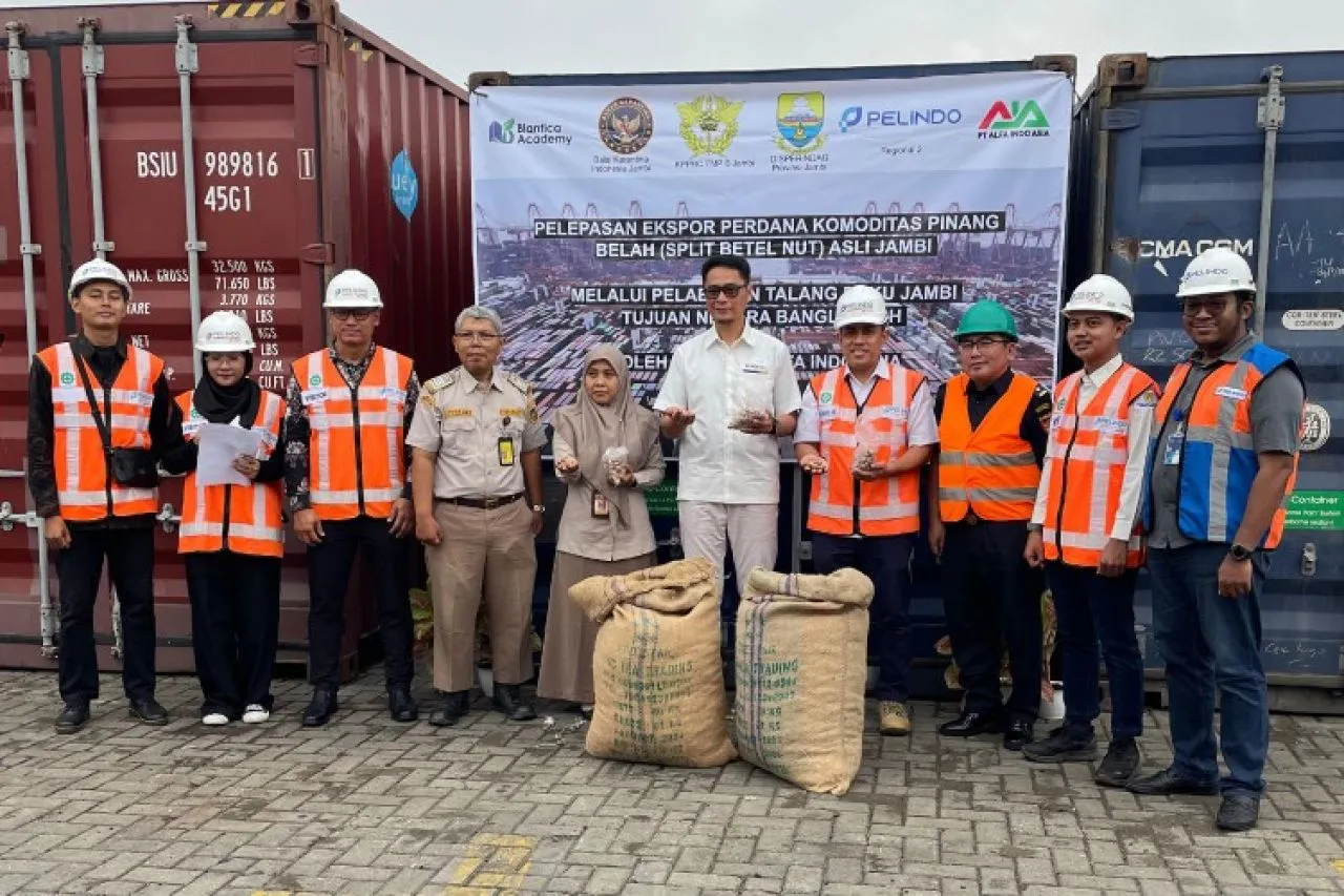 IPC TPK Fasilitasi UMKM Jambi Ekspor Pinang Belah 
