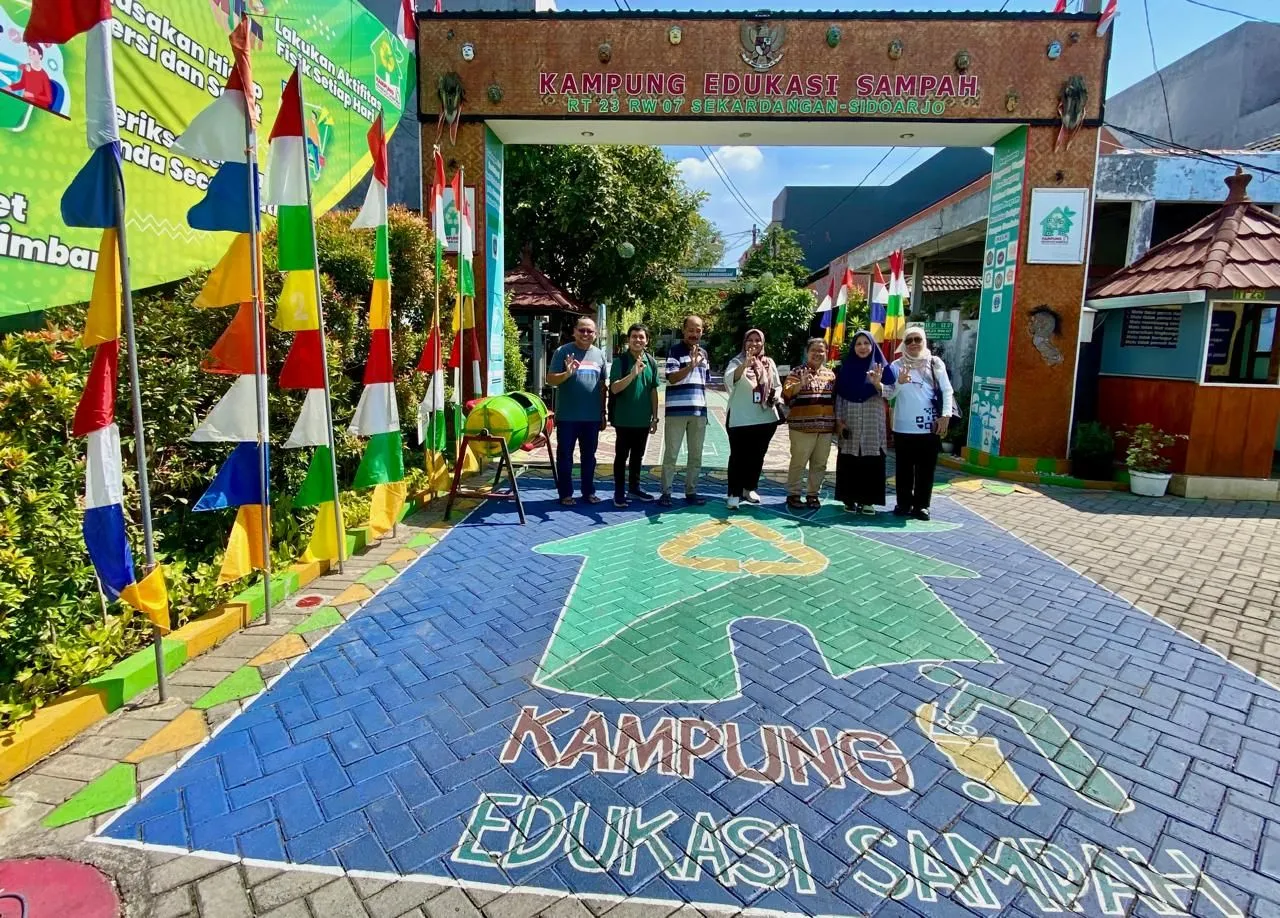 Peneliti BRIN Lakukan Riset dan Penelitian tentang Ekonomi Sirkuler di Kampung Edukasi Sampah