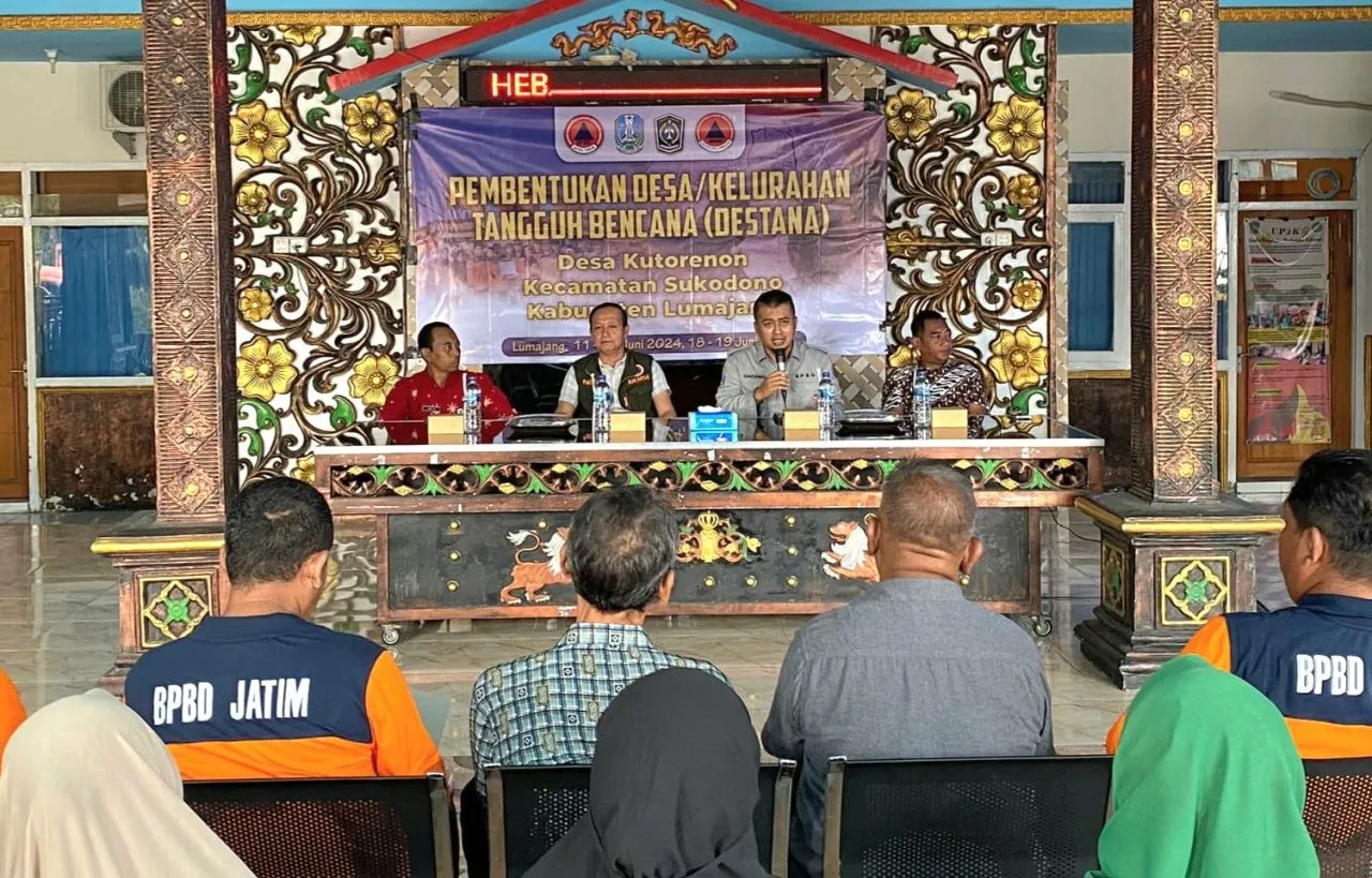 Pembentukan Destana Jatim di Lumajang Sasar Desa Terdampak Banjir Lahar Dingin Gunung Semeru