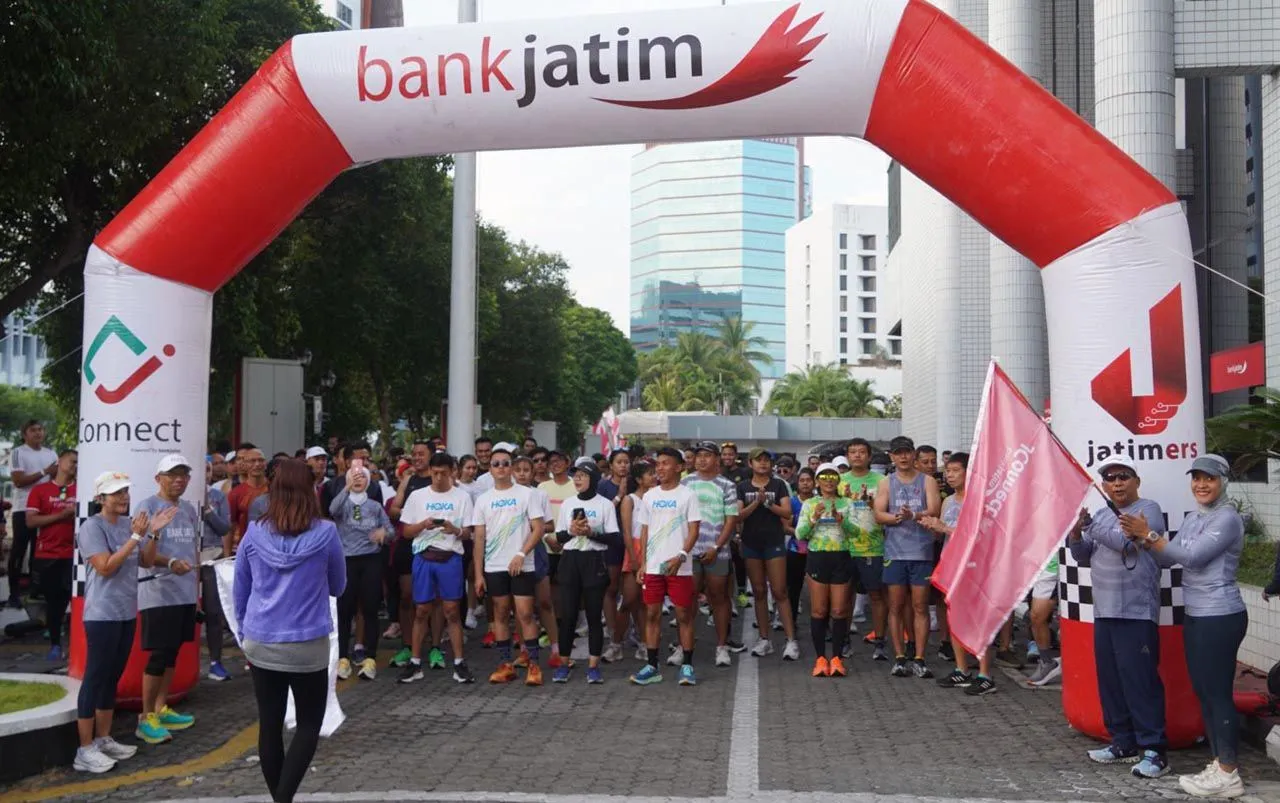Tingkatkan Gaya Hidup Sehat, Bank Jatim Gelar JConnect Run 2024