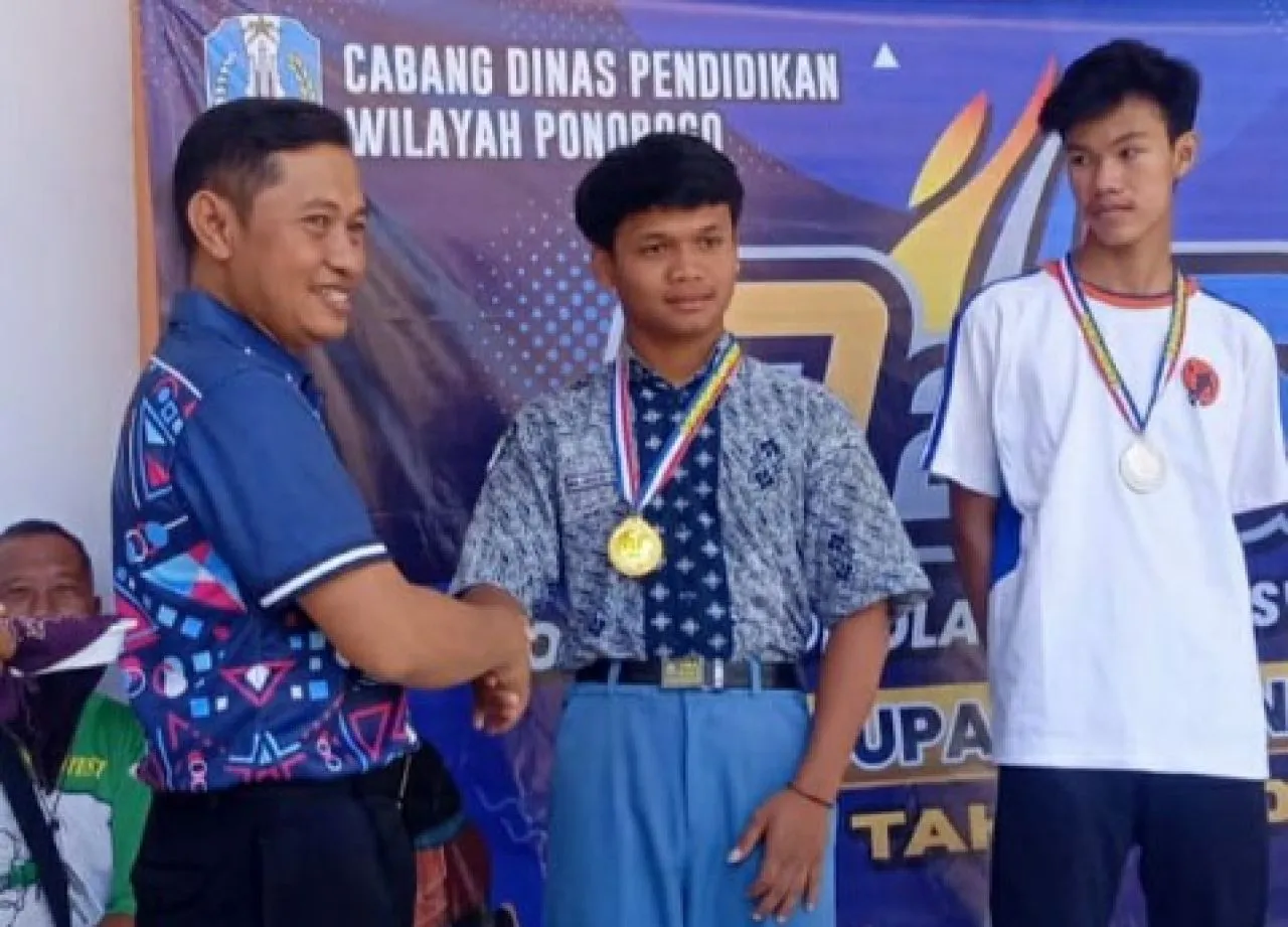 SMAN 3 Ponorogo Nyaris Sikat Semua Cabor di O2SN 2024